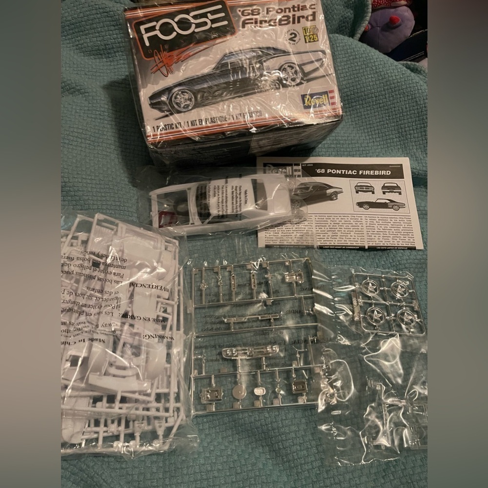1968 Pontiac Firebird 1/25 Kit FOOSE Design 2012 Revell 85-4905 *COMPLETE*